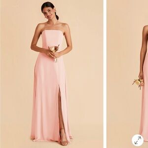 Birdy Grey blush pink dress in size small— material is chiffon